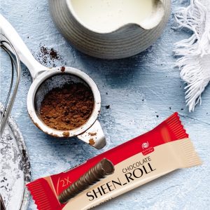 شین رول روکش دار 2عددی